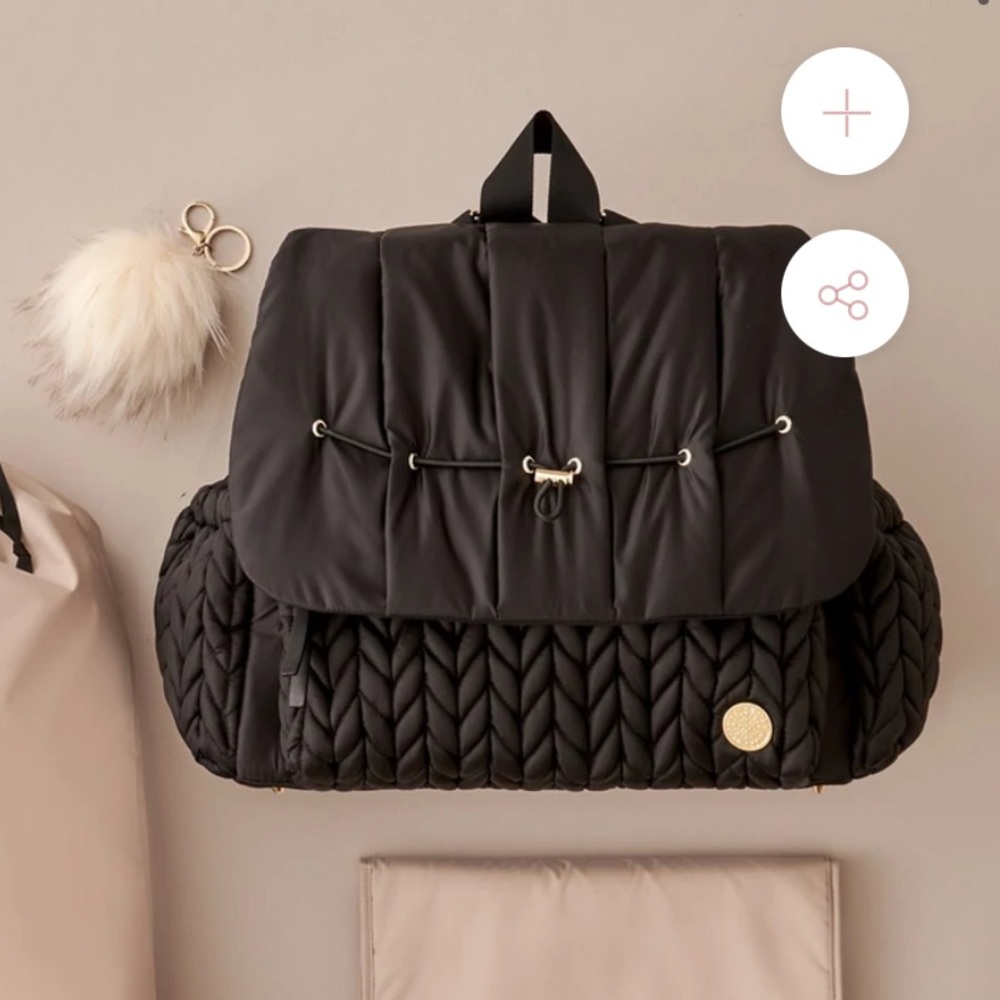 Gently used Happ brand diaper bag